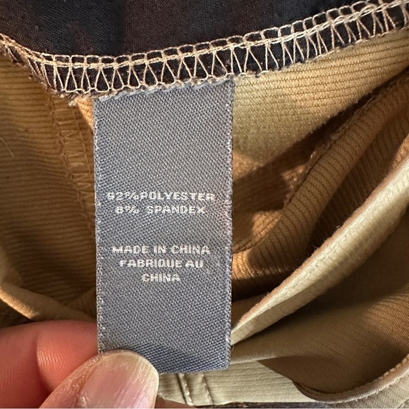 Straight Down Shorts Mens 34 Tan Strut Performance Golf Flat Front Relaxed - Picture 6 of 9